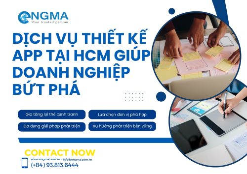 Dịch vụ thiết kế app tại HCM